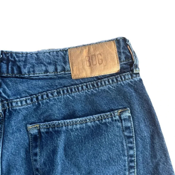 BDG Sustain Blue Mom Jeans Denim Distressed High Waisted W 30 - Picture 7 of 10